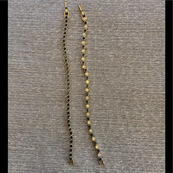 Set of 2 Crystal 8” bracelets - Picture 3 of 3